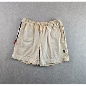 ASRV Tech Essential Sweat Short Mens Large Faded Beige DSG-0921 7" Inseam Gym